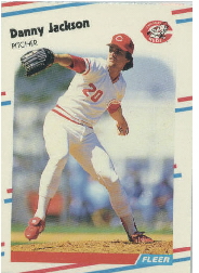 1988 Fleer Update Baseball Cards       084      Danny Jackson